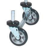 Shelving System 5" Poly Caster Set 2Brk/2Rgd 24 redirect to product page